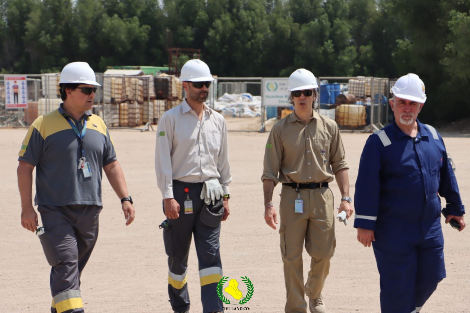 ENI visit To The Hazardous Waste Treatment Centre Of CLC